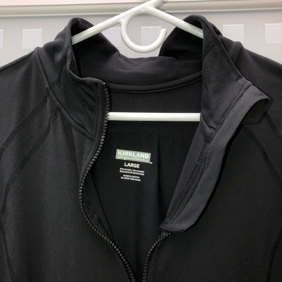 πHPπ KIRKLAND Signature Full Zip Reflective 3 Pocket Vent Back Athletic Jacket - Picture 8 of 14